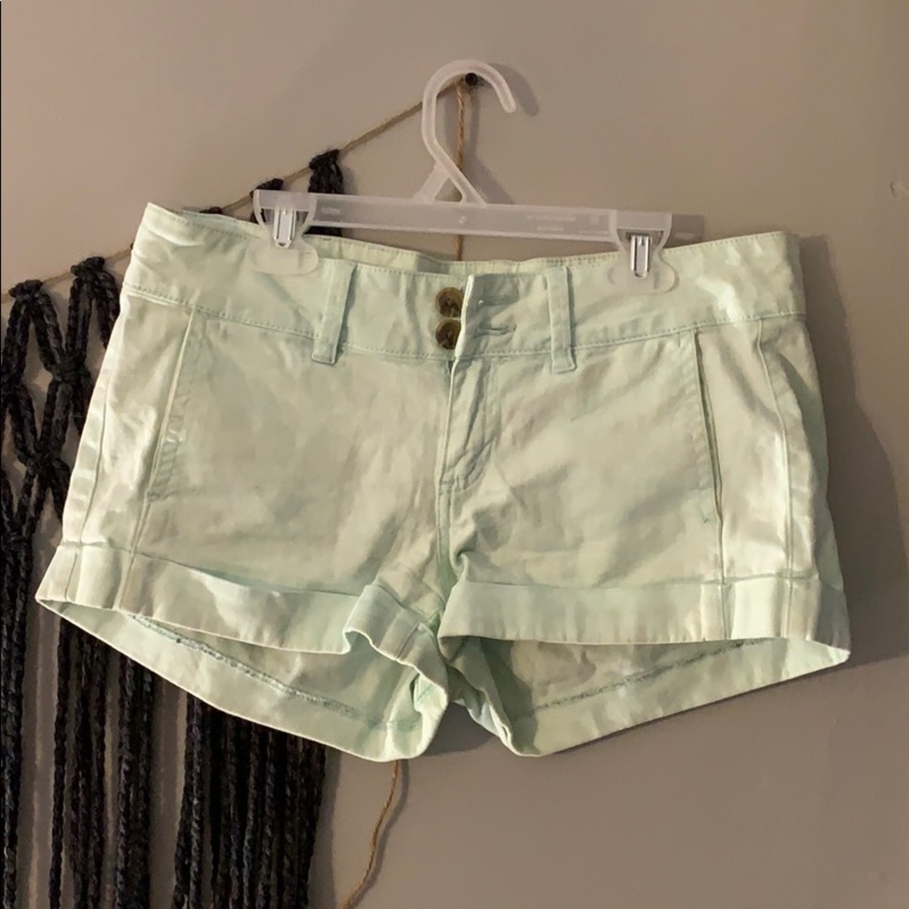 Teal express shorts